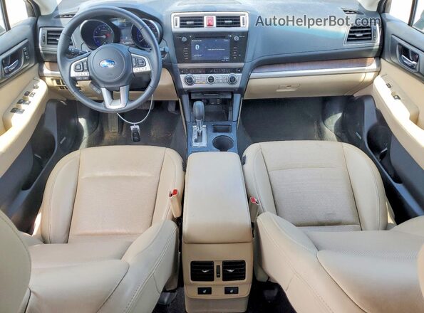 4S4BSANC8H3303707 2017 SUBARU OUTBACK Синий Вид панели приборов