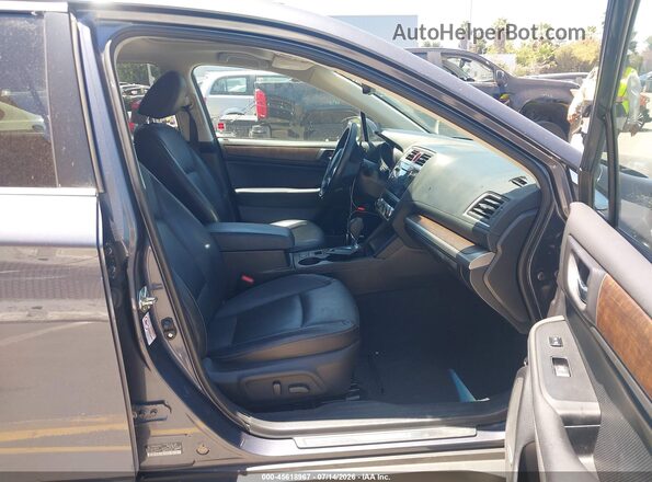 4S4BSANC8H3325206 2017 SUBARU OUTBACK Gray Vista interior delantera