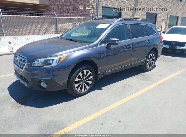 4S4BSANC8H3325206 2017 SUBARU OUTBACK Gray Vista tres cuartos delantera izquierda