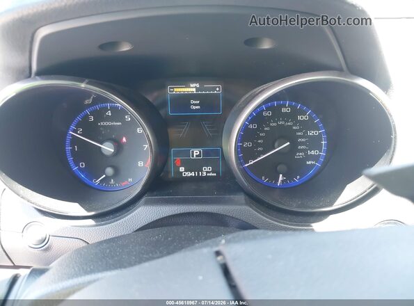 4S4BSANC8H3325206 2017 SUBARU OUTBACK Gray Vista de los asientos traseros