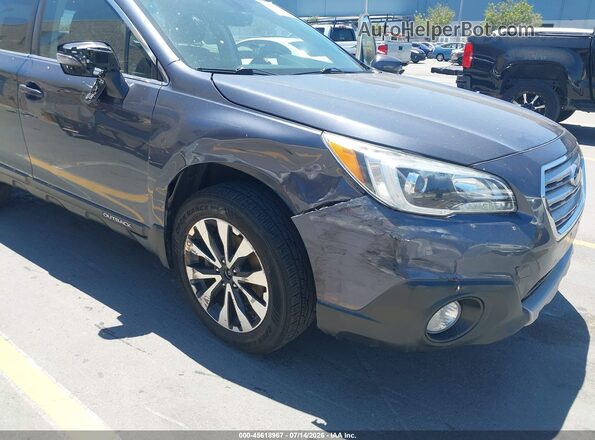 4S4BSANC8H3325206 2017 SUBARU OUTBACK Gray Vista frontal