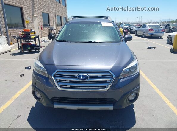 4S4BSANC8H3325206 2017 SUBARU OUTBACK Gray Vista interior trasera