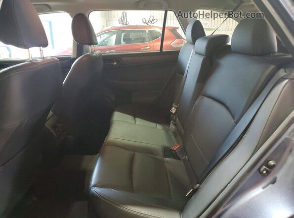 4S4BSANC8H3368203 2017 SUBARU OUTBACK Синий Вид задней части салона