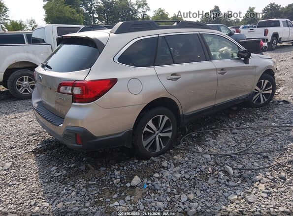4S4BSANC8J3359152 2018 SUBARU OUTBACK Золотой Задняя правая четверть