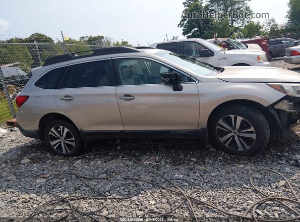 4S4BSANC8J3359152 2018 SUBARU OUTBACK Золотой Панорамный вид салона 360°