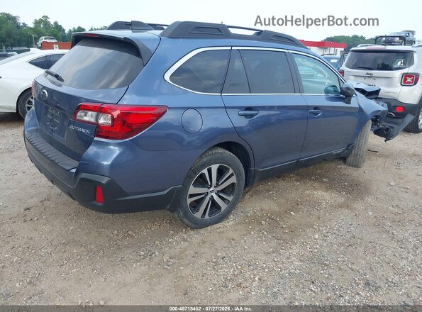 4S4BSANC8J3372936 2018 SUBARU OUTBACK Blue Trasero derecho