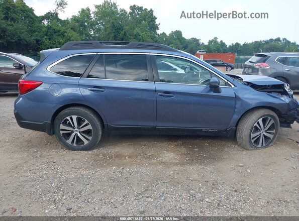 4S4BSANC8J3372936 2018 SUBARU OUTBACK Blue Vista interior trasera