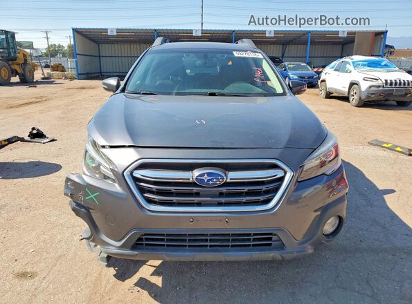 4S4BSANC8K3208913 2019 SUBARU OUTBACK Gray Вид спереду