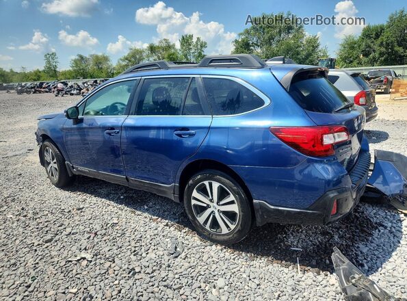 4S4BSANC8K3287810 2019 SUBARU OUTBACK Blue უკანა მარცხენა