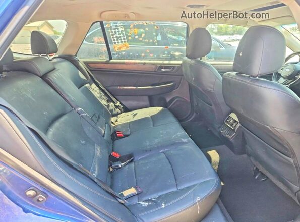 4S4BSANC8K3287810 2019 SUBARU OUTBACK Blue უკანა სალონის ხედი