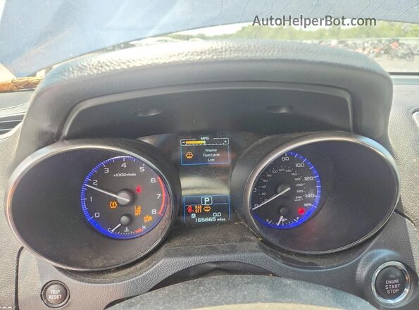 4S4BSANC8K3287810 2019 SUBARU OUTBACK Blue ხელსაწყოთა პანელის ხედი