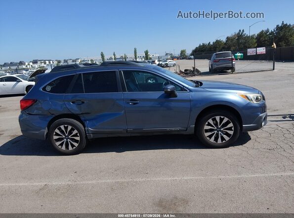 4S4BSANC9G3217966 2016 SUBARU OUTBACK Gray Rear interior view