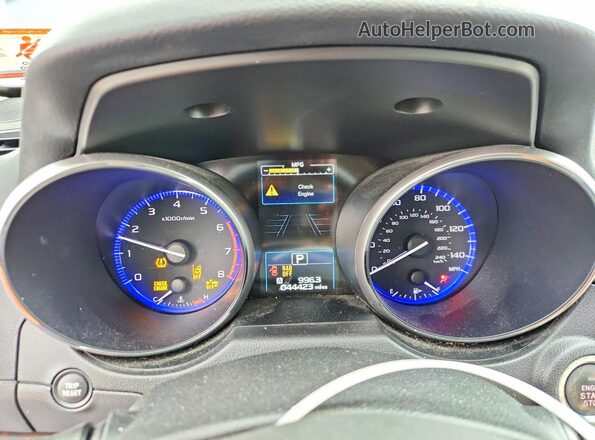 4S4BSANC9H3349675 2017 SUBARU OUTBACK Blue ხელსაწყოთა პანელის ხედი