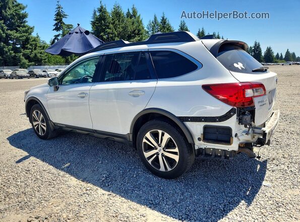 4S4BSANC9J3210510 2018 SUBARU OUTBACK White უკანა მარცხენა