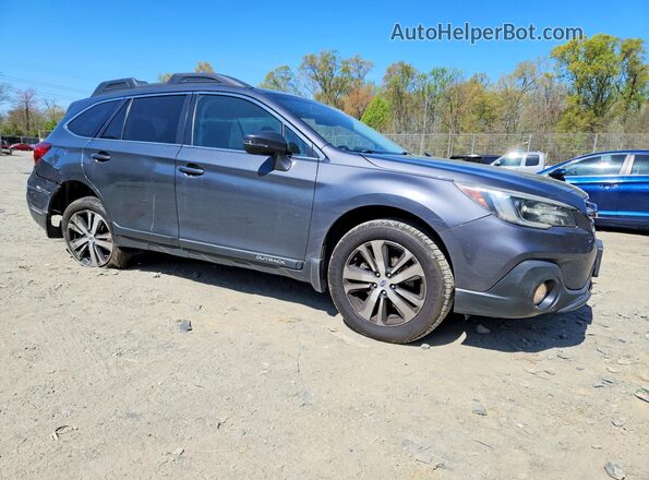 4S4BSANC9J3334289 2018 SUBARU OUTBACK Серый Передняя правая четверть