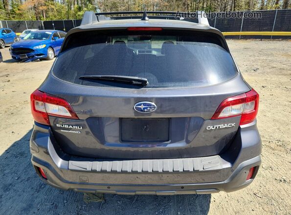 4S4BSANC9J3334289 2018 SUBARU OUTBACK Серый Вид сзади