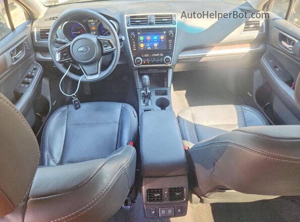 4S4BSANC9K3346346 2019 SUBARU OUTBACK Gray Dashboard view