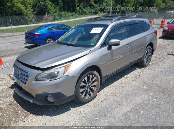 4S4BSANCXG3322211 2016 SUBARU OUTBACK Серебряный Передняя левая четверть