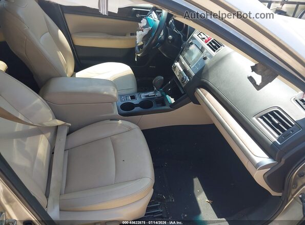 4S4BSANCXG3322211 2016 SUBARU OUTBACK Серебряный Вид салона спереди