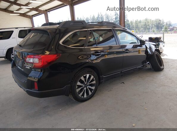 4S4BSANCXG3346721 2016 SUBARU OUTBACK Черный Задняя правая четверть