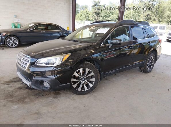 4S4BSANCXG3346721 2016 SUBARU OUTBACK Черный Передняя левая четверть