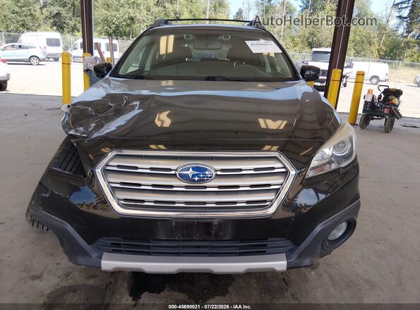 4S4BSANCXG3346721 2016 SUBARU OUTBACK Черный Вид задней части салона