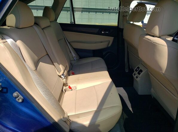 4S4BSANCXH3212325 2017 SUBARU OUTBACK Синий Вид задней части салона