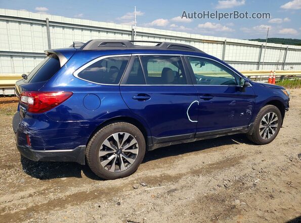 4S4BSANCXH3212325 2017 SUBARU OUTBACK Синий Задняя правая четверть
