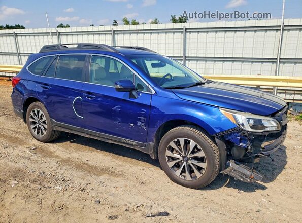 4S4BSANCXH3212325 2017 SUBARU OUTBACK Синий Передняя правая четверть