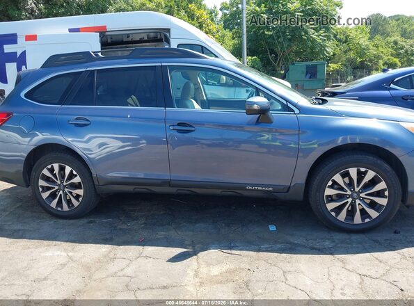 4S4BSANCXH3237676 2017 SUBARU OUTBACK Light Blue Вид задней части салона
