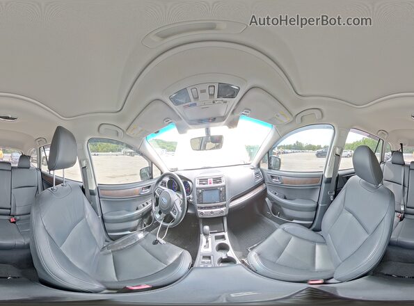4S4BSANCXH3274548 2017 SUBARU OUTBACK White Панорамний вид салону 360°