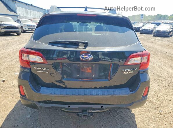 4S4BSANCXH3287798 2017 SUBARU OUTBACK Black უკანა ხედი