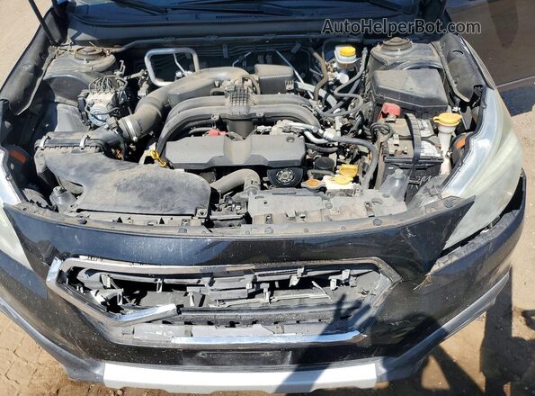 4S4BSANCXH3287798 2017 SUBARU OUTBACK Black ძრავის განყოფილების ხედი