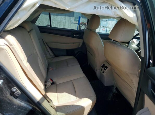 4S4BSANCXH3287798 2017 SUBARU OUTBACK Black უკანა სალონის ხედი