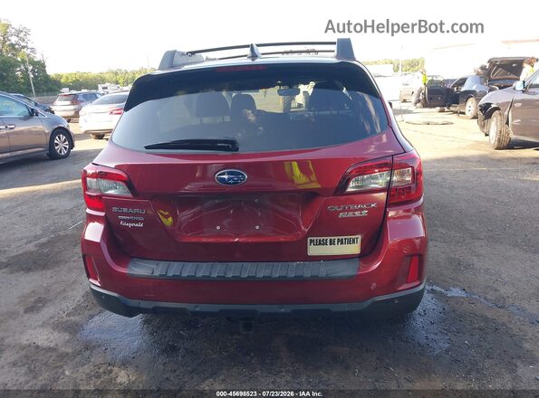 4S4BSANCXH3287946 2017 SUBARU OUTBACK Burgundy 