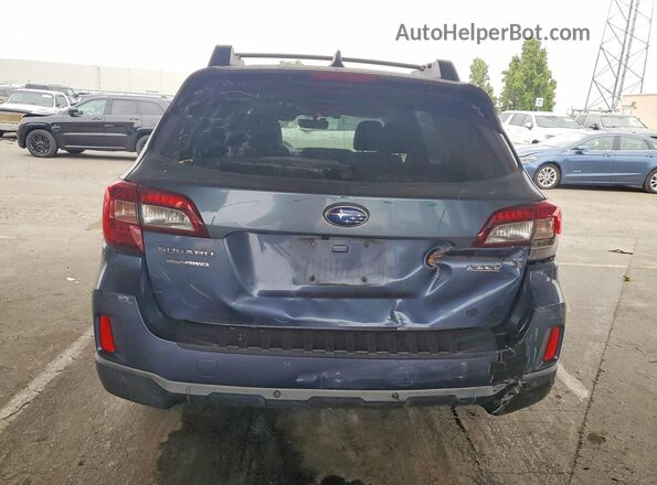 4S4BSANCXH3288630 2017 SUBARU OUTBACK Синий Вид сзади