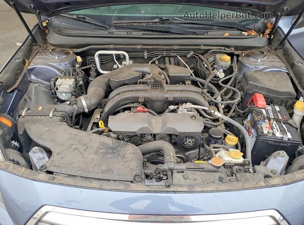 4S4BSANCXH3288630 2017 SUBARU OUTBACK Синий Вид задней части салона