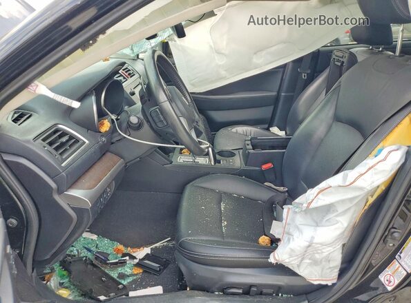 4S4BSANCXH3295951 2017 SUBARU OUTBACK Black Widok wnętrza z przodu