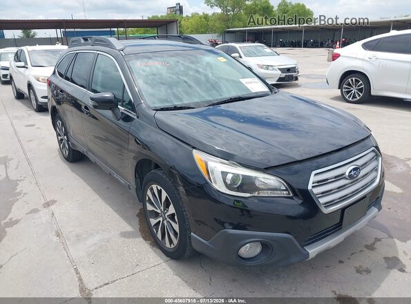 4S4BSANCXH3303448 2017 SUBARU OUTBACK Black Front view
