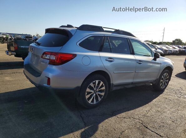 4S4BSANCXH3315244 2017 SUBARU OUTBACK Silver Trasero derecho