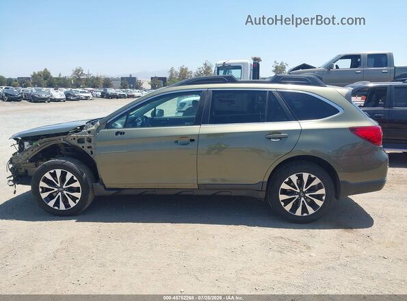 4S4BSANCXH3334750 2017 SUBARU OUTBACK Green 
