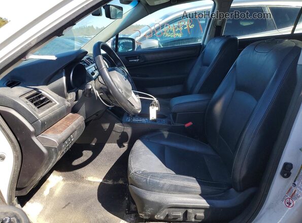 4S4BSANCXH3348969 2017 SUBARU OUTBACK Белый Вид салона спереди