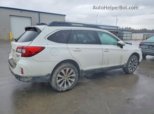 4S4BSANCXH3348969 2017 SUBARU OUTBACK Белый Задняя правая четверть