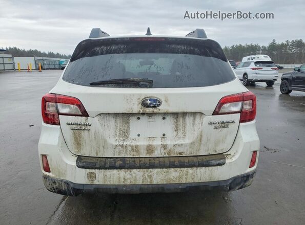 4S4BSANCXH3348969 2017 SUBARU OUTBACK Белый Вид сзади