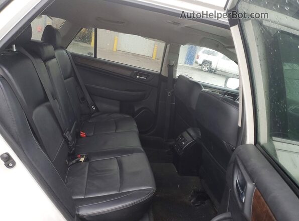 4S4BSANCXH3348969 2017 SUBARU OUTBACK Белый Вид задних сидений