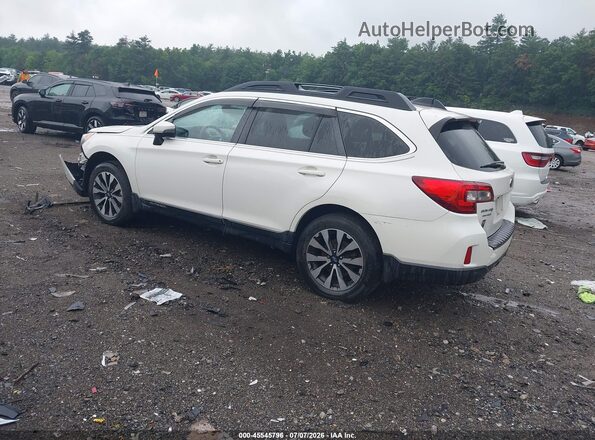 4S4BSANCXH3417918 2017 SUBARU OUTBACK White Задня ліва чверть