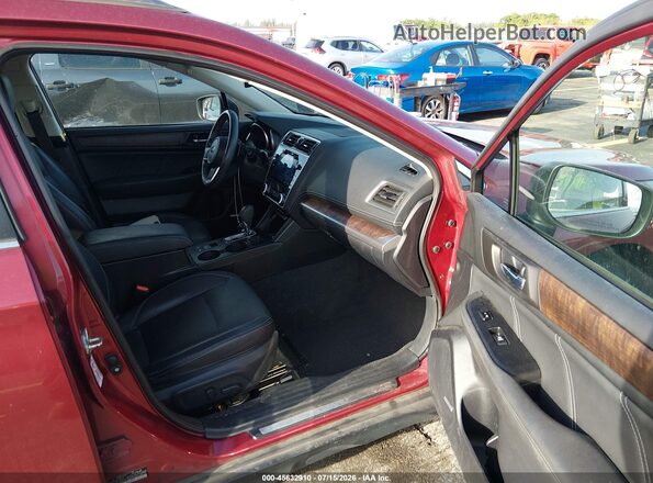 4S4BSANCXJ3344247 2018 SUBARU OUTBACK Red Вид салону спереду