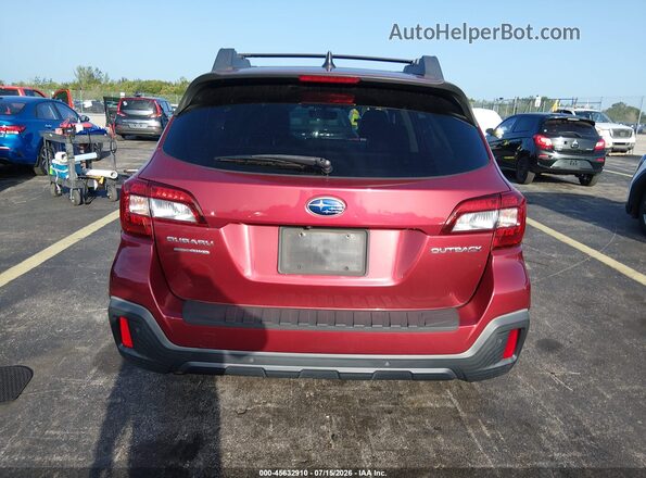 4S4BSANCXJ3344247 2018 SUBARU OUTBACK Red 