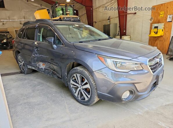 4S4BSANCXJ3349898 2018 SUBARU OUTBACK Серый Передняя правая четверть