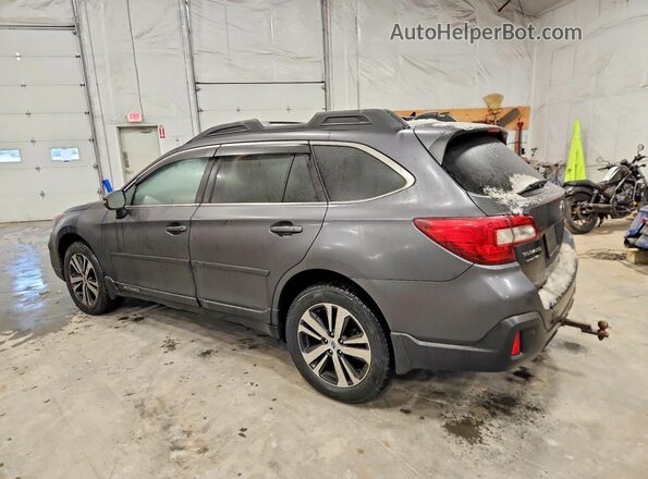 4S4BSANCXJ3349898 2018 SUBARU OUTBACK Серый Задняя левая четверть